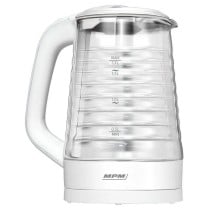 Bouilloire Mpm MCZ-124 Blanc verre 2200 W 1,7 L