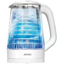 Bouilloire Mpm MCZ-124 Blanc verre 2200 W 1,7 L