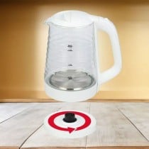 Kettle Mpm MCZ-124 White Glass 2200 W 1,7 L