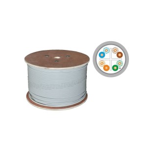 UTP starres Netzwerkkabel der Kategorie 6 Alantec KIF6LSOH500D Grau 500 m