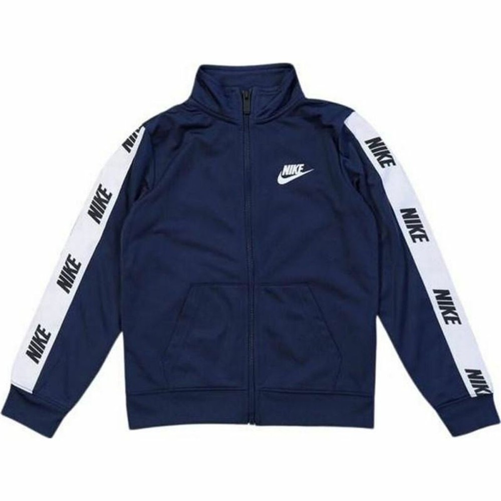 Ensemble de Sport pour Enfants Nike Tricot Logo Infantil Blue marine