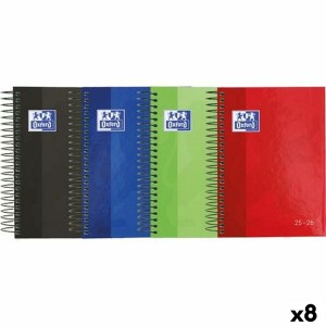 Agenda Oxford SCHOOL 1/8 12 x 18 cm 2025-2026 (8 Unités)
