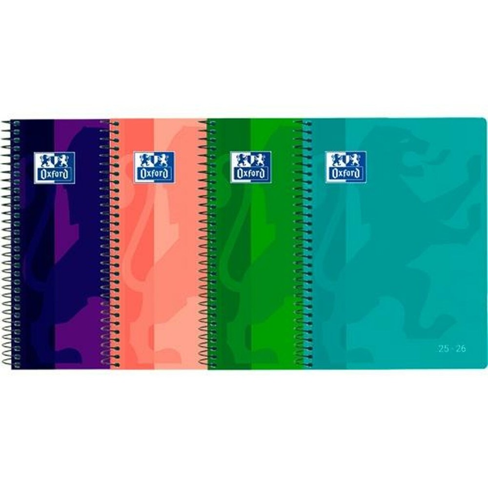 Agenda Oxford SCHOOL 1/4 15 x 21 cm 2025-2026 (10 Unités)