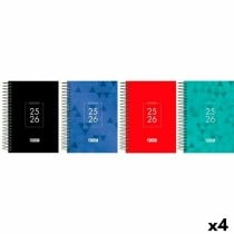Agenda ENRI IDENTITY 1/4 15 x 21 cm 2025-2026 (4 Unités)