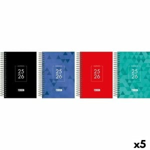 Agenda ENRI IDENTITY 1/8 12 x 18 cm 2025-2026 (5 Unités)