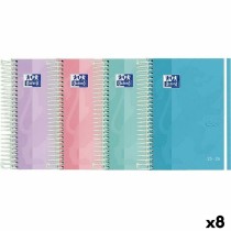 Tagesordnung Oxford TOUCH 1/8 12 x 18 cm 2025-2026 (8 Stück)