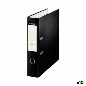 classeur à levier Esselte Noir A4 (10 Unités)