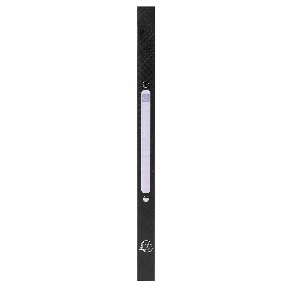 Ring binder Exacompta Black A4 (20 Units)
