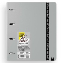 Ringbuch Carchivo CARPEBLOCK 360 MY RULES Grau A4 (8 Stück)
