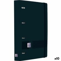Reliure à anneaux Oxford LIVE&GO Noir A4+ (10 Unités)