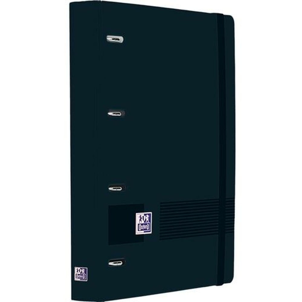 Ring binder Oxford LIVE&GO Black A4+ (10 Units)