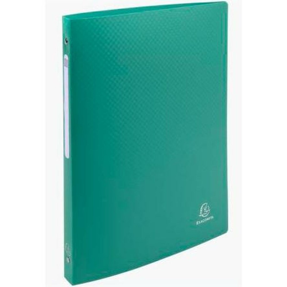 Reliure à anneaux Exacompta Vert foncé A4 (20 Unités)
