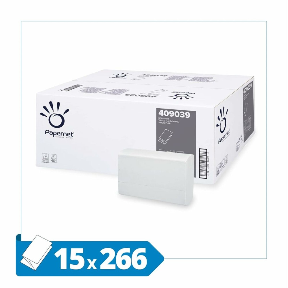 Papierserviette Papernet 409039 Weiß