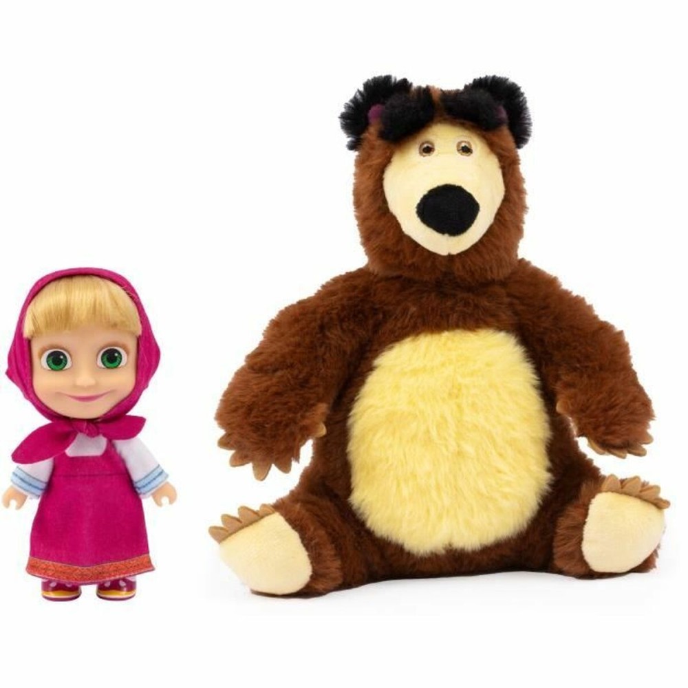 Action Figure MASHA AND THE BEAR MHA21 2 Pieces (2 Units)