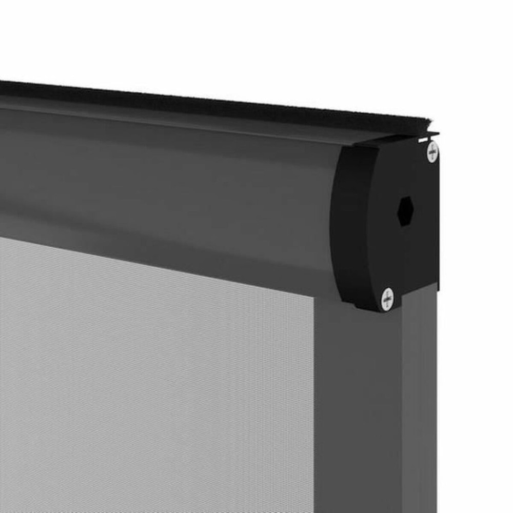Moustiquaire Moustikit Gris Aluminium Fenêtres 125 x 145 cm