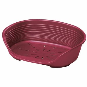 Hundebett Ferplast Burgunderrot 28 x 68 x 68 cm