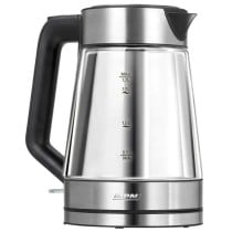 Bouilloire Mpm MCZ-122 Noir Gris verre Acier inoxydable 2200 W 1,7 L