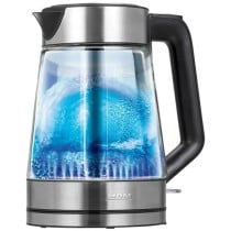 Bouilloire Mpm MCZ-122 Noir Gris verre Acier inoxydable 2200 W 1,7 L
