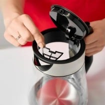 Kettle Mpm MCZ-122 Black Grey Glass Stainless steel 2200 W 1,7 L