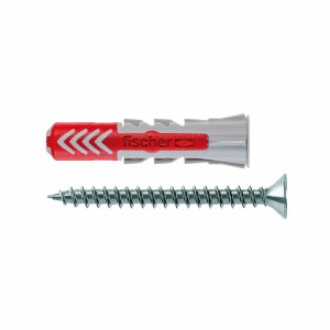 Wall plugs and screws Fischer duopower t Ø 8 x 40 mm Ø 5 x 55 mm (75 Units)