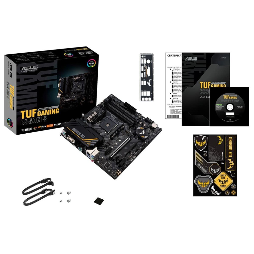 Motherboard Asus TUF GAMING B550-PLUS AMD B550 AMD AMD AM4