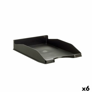Ablagefach Archivo 2000 Schwarz A4 Kunststoff (6 Stück)