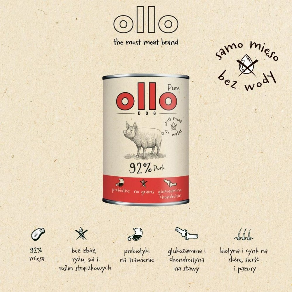 Alimentation humide Ollo Cochon