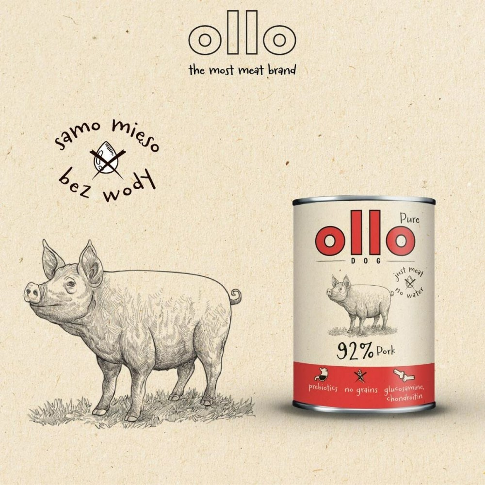 Alimentation humide Ollo Cochon