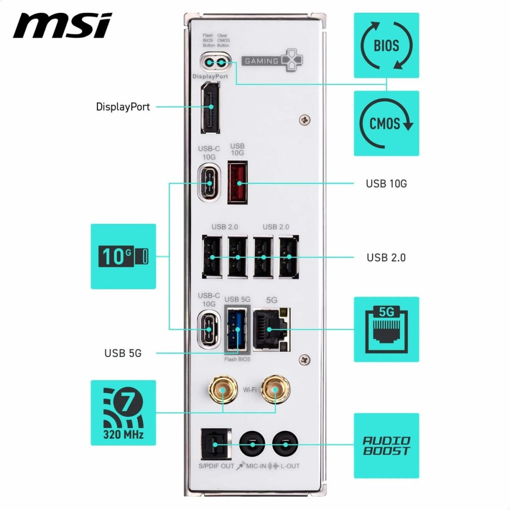 Motherboard MSI B850 GAMING PLUS WIFI PZ