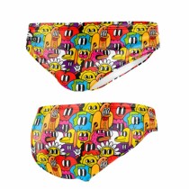 Maillot de bain homme Turbo Fun-Comic Rouge