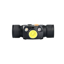 Lanterne LED pour la Tête Acebeam H30 R+CRI 6500K Noir Orange 4000 Lm