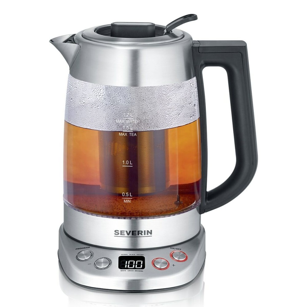 Bouilloire Severin WK 3480 Blanc Acier inoxydable 3000 W 1,7 L
