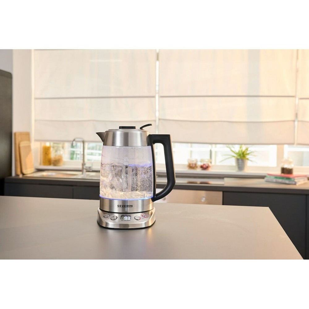 Bouilloire Severin WK 3480 Blanc Acier inoxydable 3000 W 1,7 L