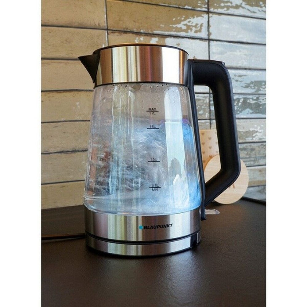 Wasserkocher Blaupunkt EKG401 Grau Durchsichtig Glas 2200 W 1,7 L
