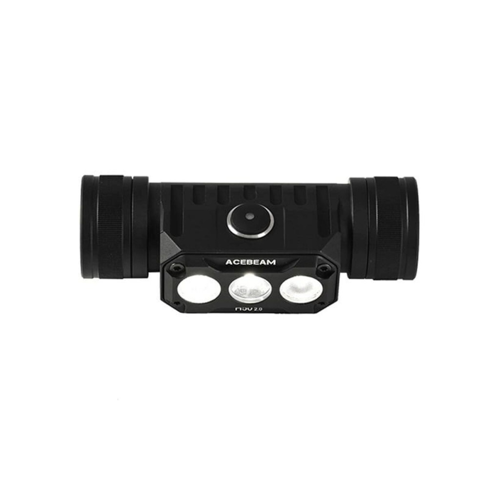 LED-Kopf-Taschenlampe Acebeam H50 2.0 Schwarz Orange