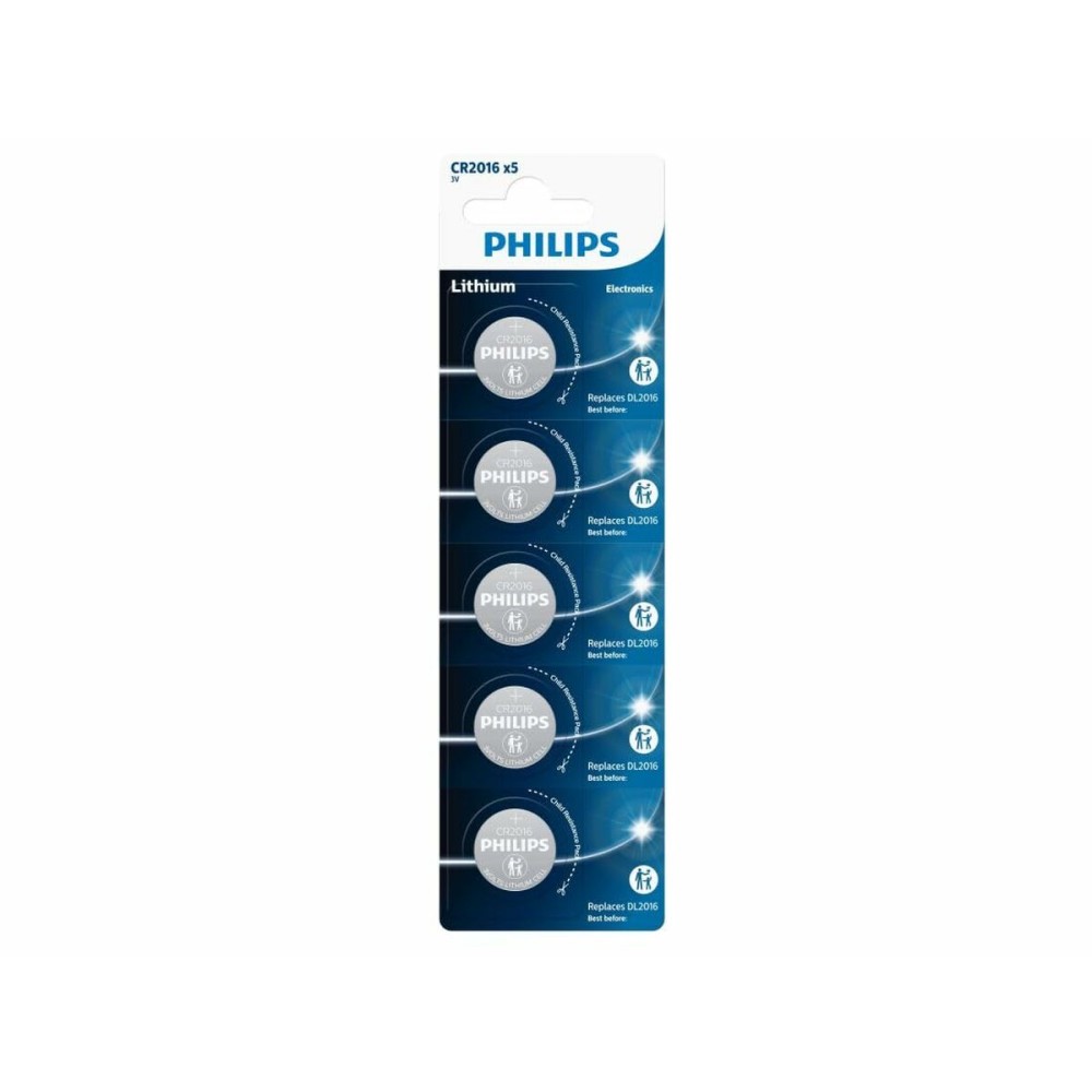 Lithium Button Cell Battery Philips CR2016P5/01B 3 V