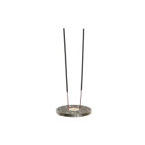 Aromalampe DKD Home Decor Holz Aluminium Indianer 10 x 10 x 1 cm Weihrauch