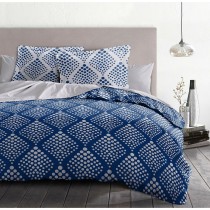 Bettbezug-Set HOME LINGE PASSION Blau 240 x 260 cm