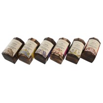 Brûleur d'huiles essentielles Home ESPRIT Bois de manguier Mandala Indien 9,5 x 5,5 x 6 cm Encens (6 Unités) (10 Unités)