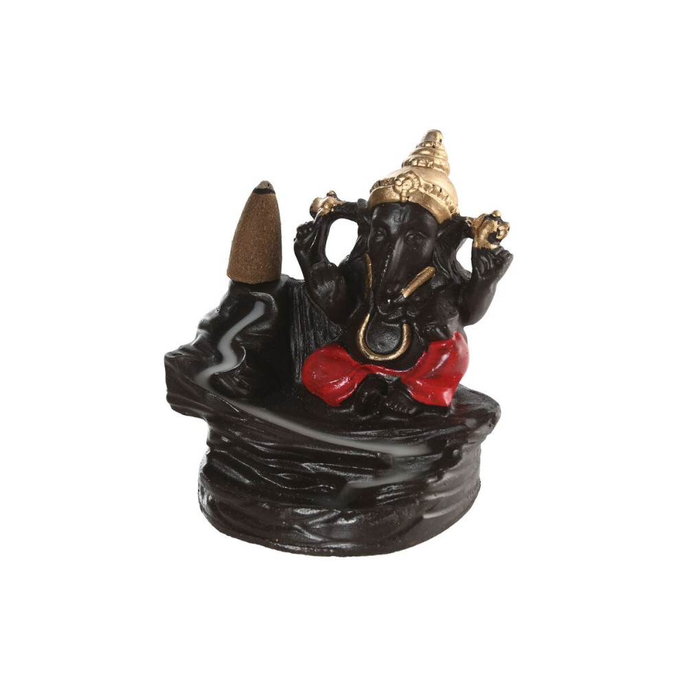 Brûleur d'huiles essentielles Home ESPRIT Céramique Mandala Indien 13 x 8 x 12,5 cm Encens (6 Unités)
