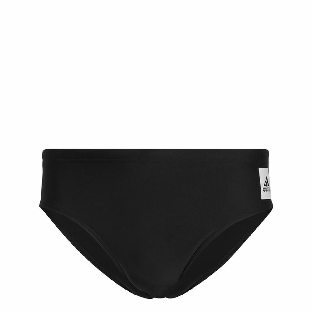 Men's Briefs Adidas Solid Black