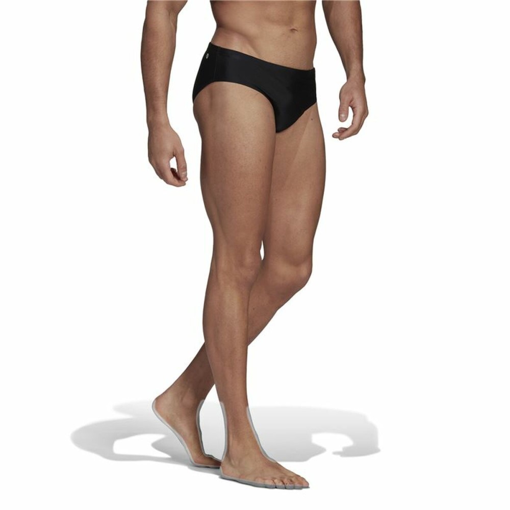 Men's Briefs Adidas Solid Black