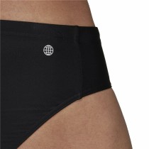 Herren-Slip Adidas Solid Schwarz