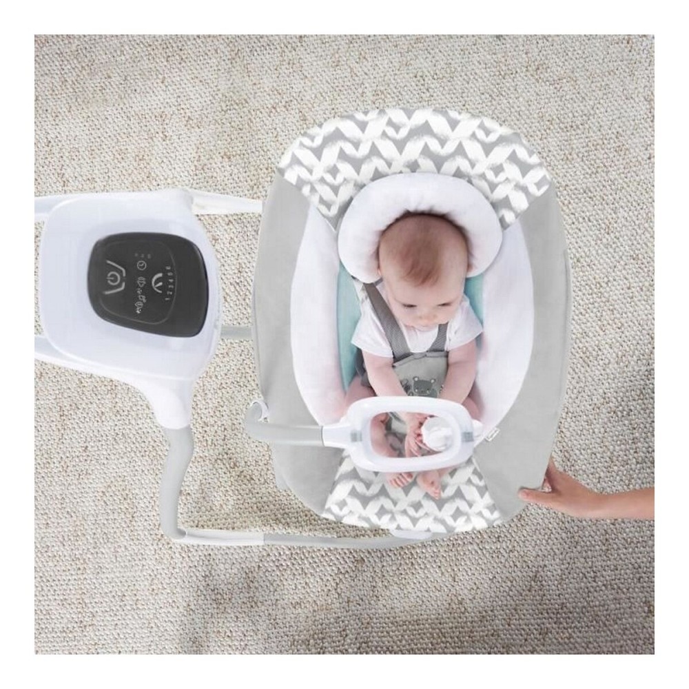 Fauteuil à Bascule Ingenuity 2-in-1 Swing Lounger - Raylan Gris Blanc