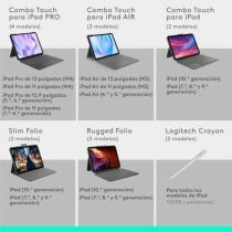Tablet cover Logitech 920-012614 Grey Spanish Qwerty