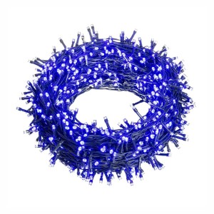 Wreath of LED Lights 6 W Blue White 25 m 24 X 14,5 X 12 CM