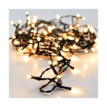 Wreath of LED Lights Warm light Soft green 24 m