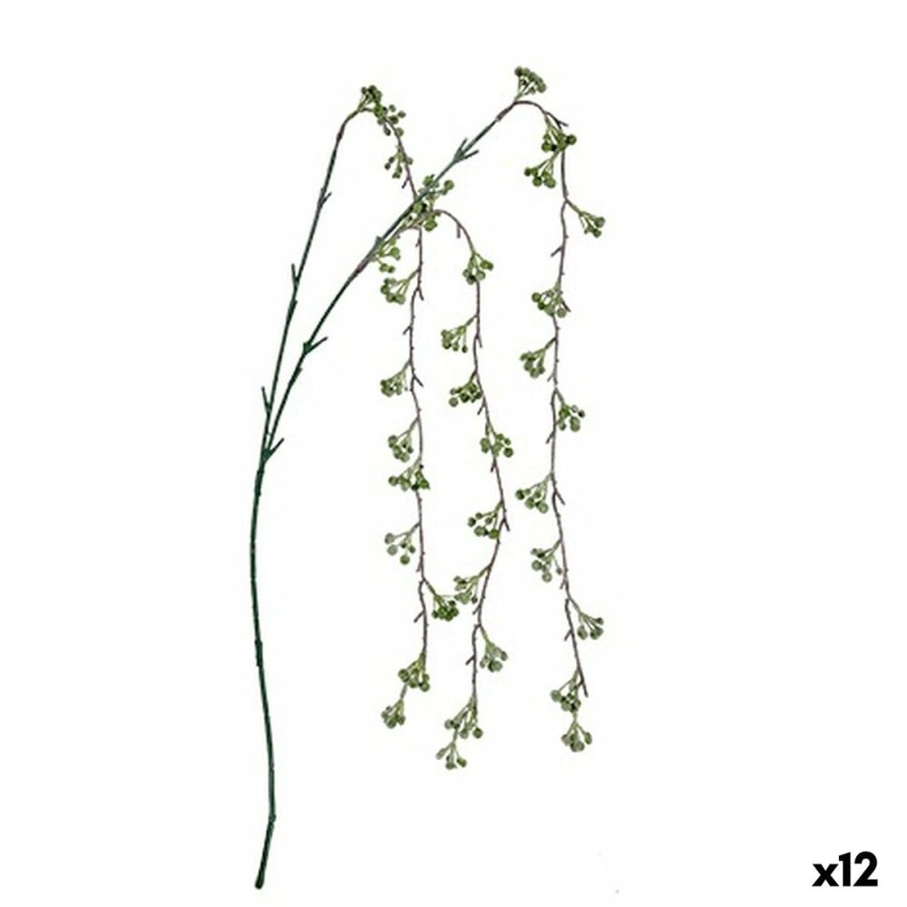 Branche Krist+ BRS5-18057 Vert Plastique Fleurs 7 x 5 x 115 cm (12 Unités)