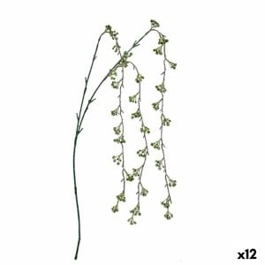 Branch Krist+ BRS5-18057 Green Plastic Flowers 7 x 5 x 115 cm (12 Units)