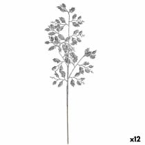Branch Krist+ K19121060-5 Silver Metal Plastic Glitter 41 x 75 x 2,5 cm (12 Units)